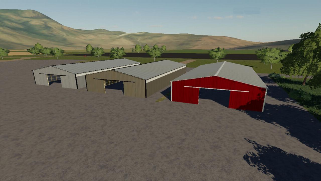 American Style Placeable Shed Pack