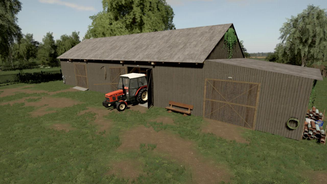 Barn With A Workshop