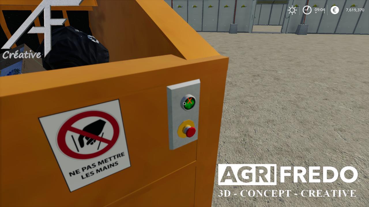 Compactor trailer