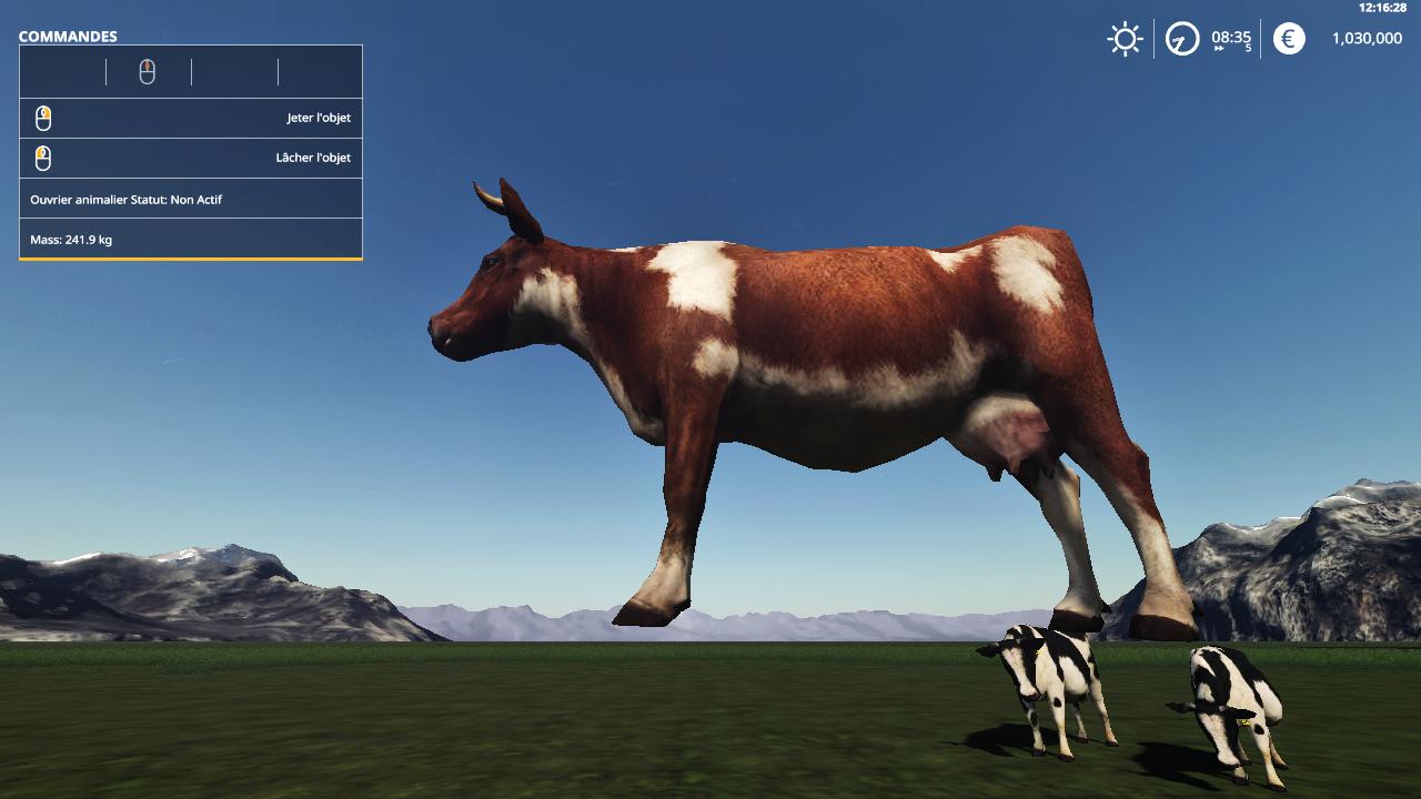 Fake Placeable Cows