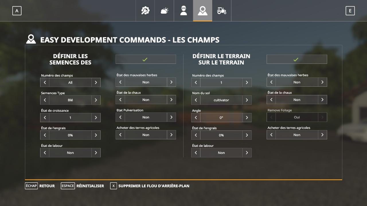 French Easy Development Controls 2