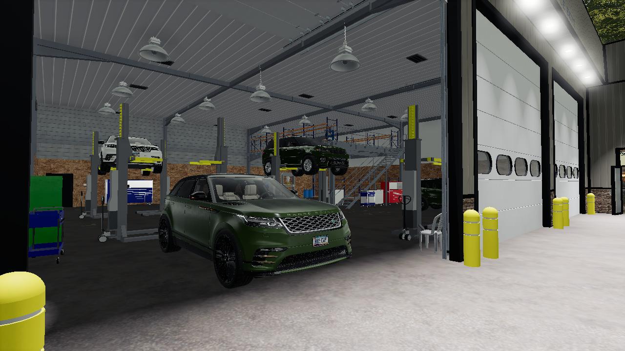 Salle d'exposition Land Rover de Greenwich Valley