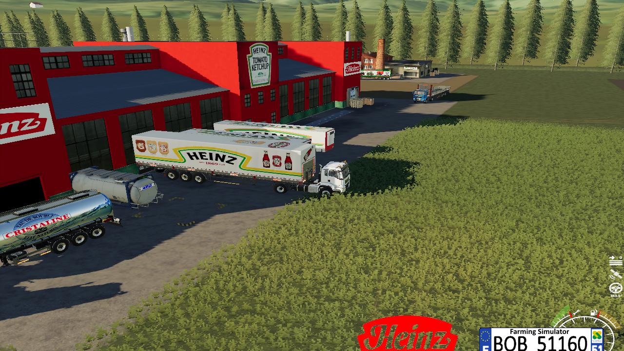 Heinz tomato trailer