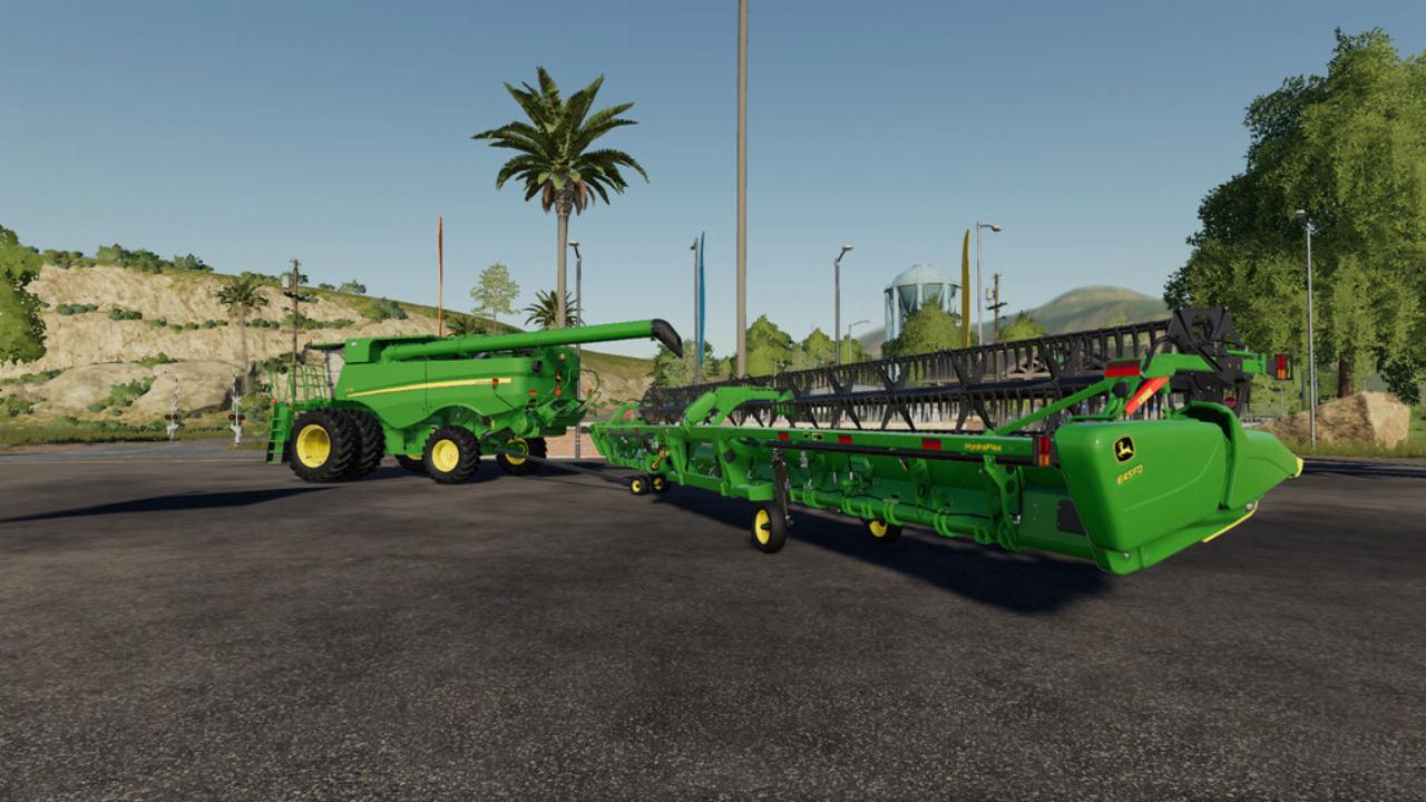 John Deere Draper 645 FD