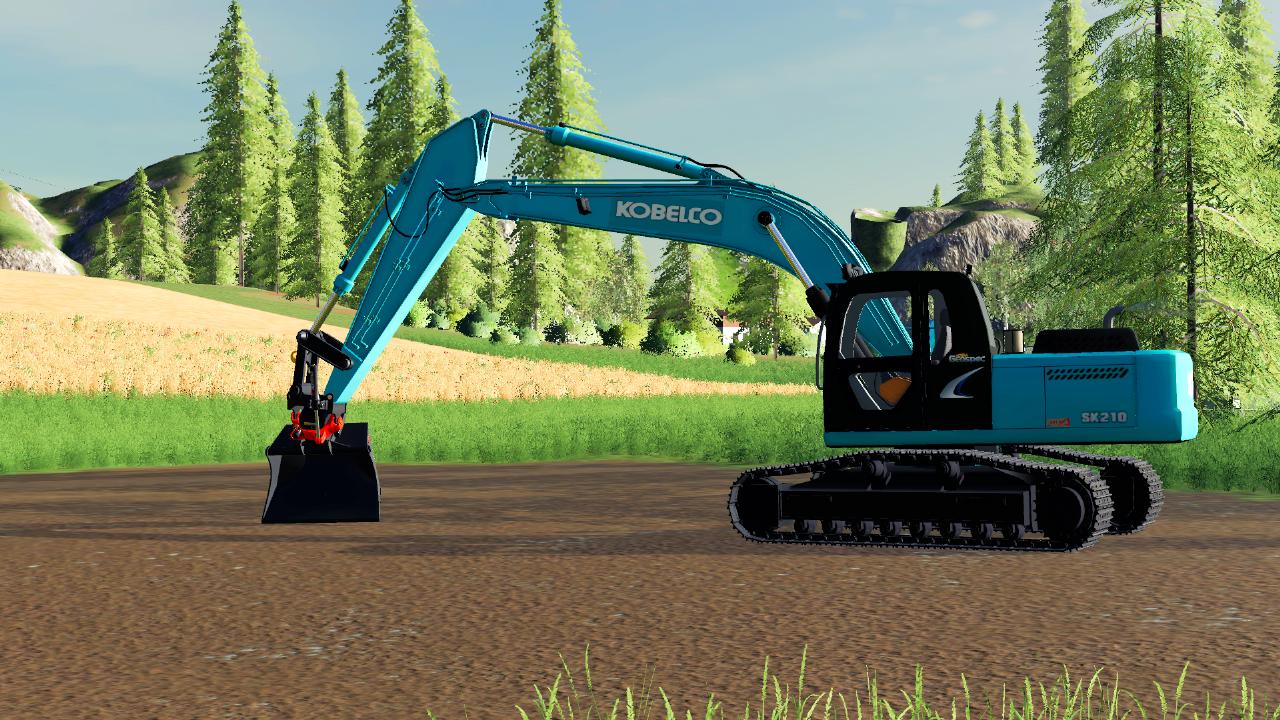 Kobelco SK210 Rototilt