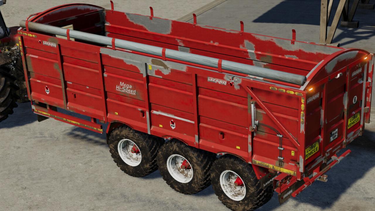 Lizard 22F Silage Trailer