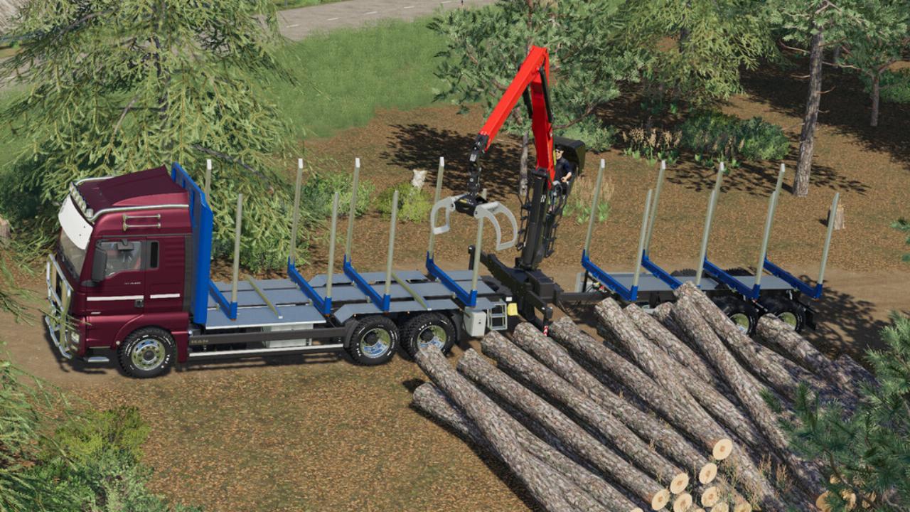 MAN TGX Spécial Forêt