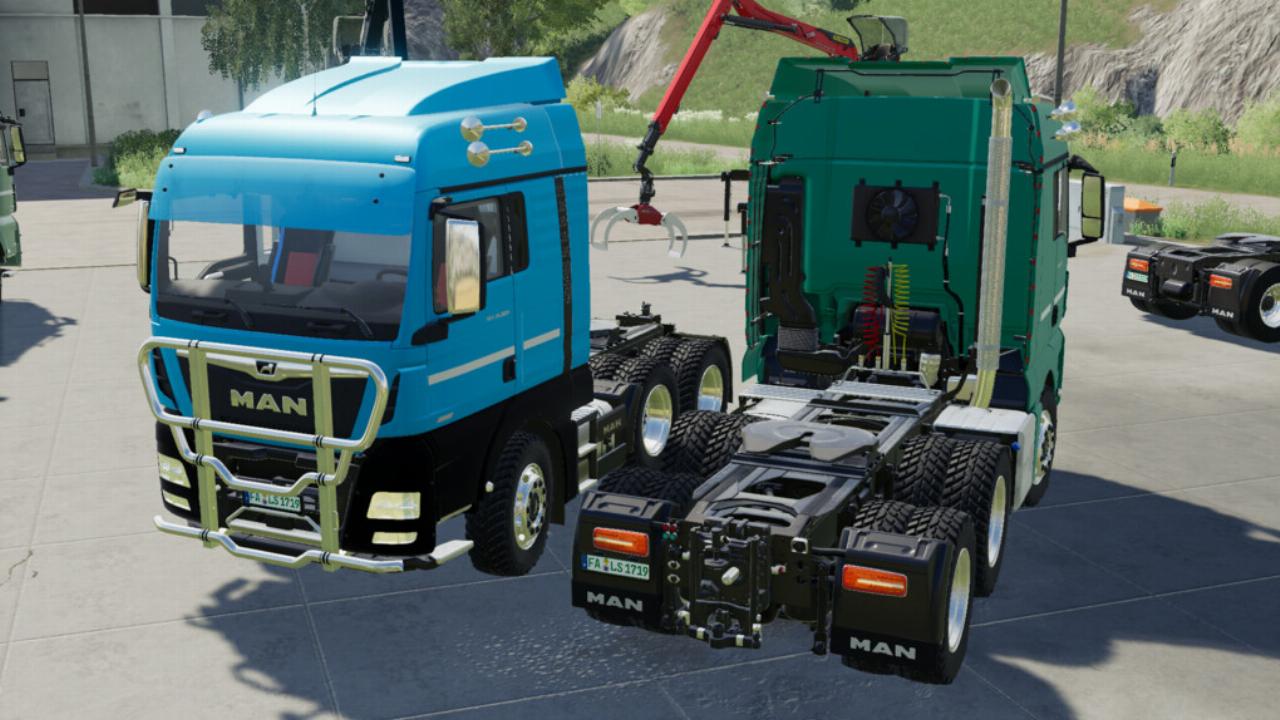 MAN TGX Semi-Truck Pack