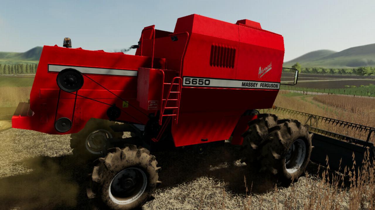 Massey Ferguson 5650 And Massey Ferguson 5650 Cutter