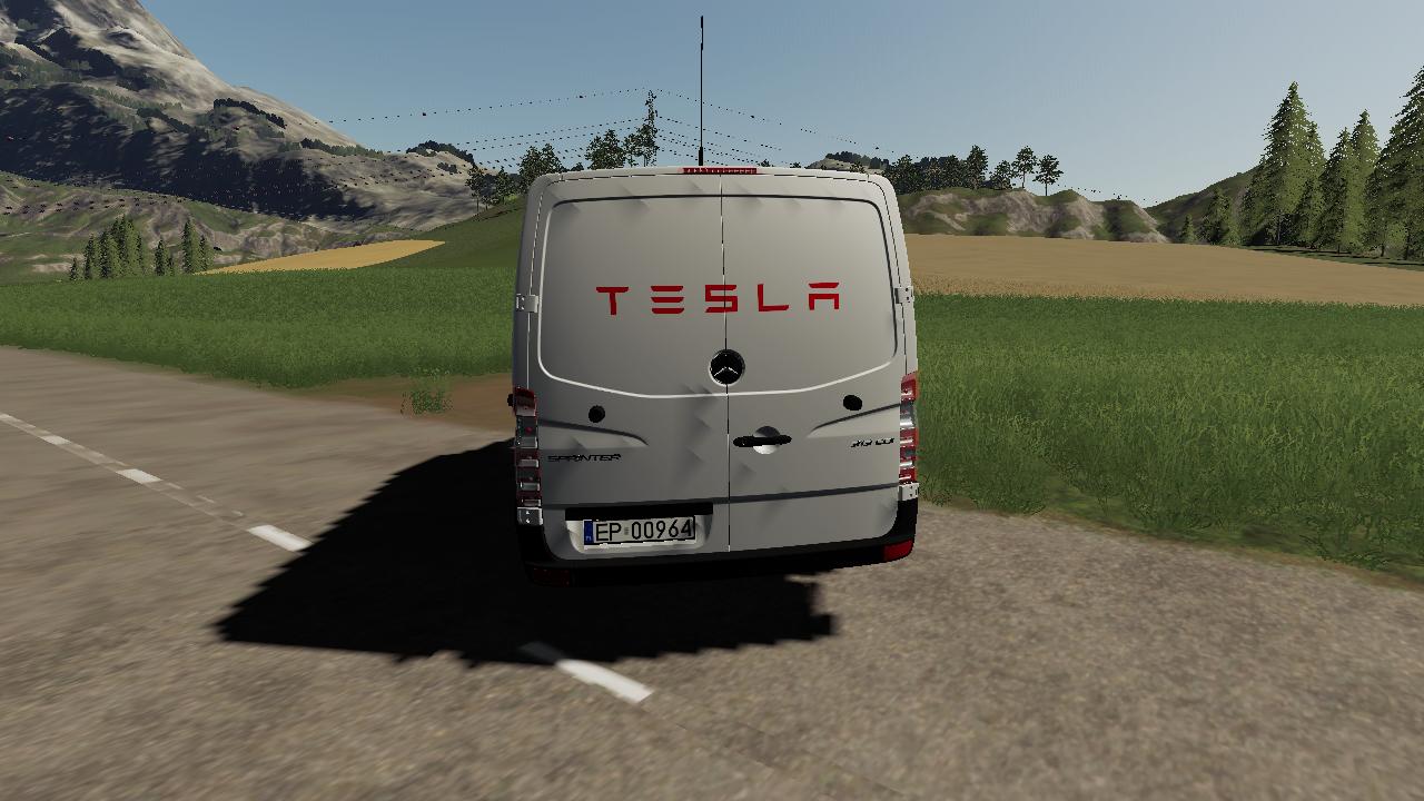 Mercedes Benz Sprinter Tesla Mobilservice