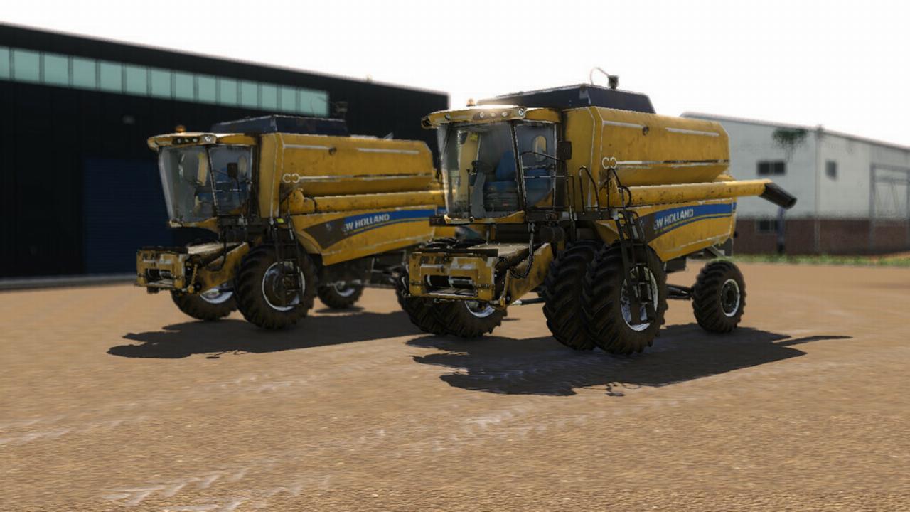 New Holland CR5080 And TX 5.90