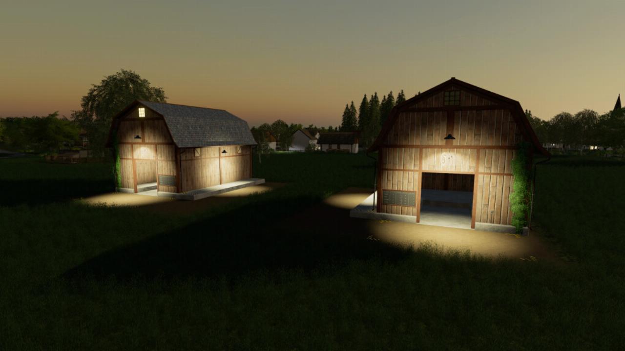 Placeable Bale Barns