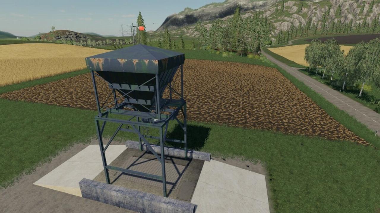 Placeable Forage Silo