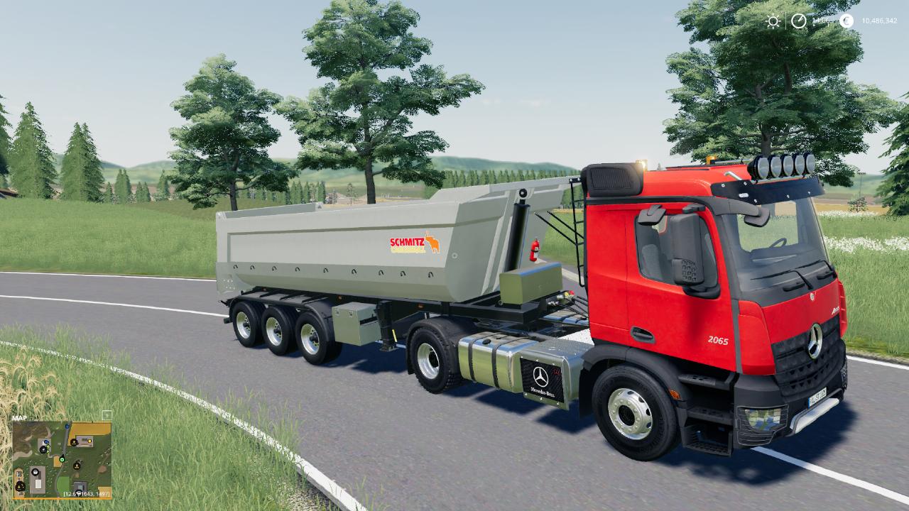 Schmitz CargoBull Half Tube Semi Tipper