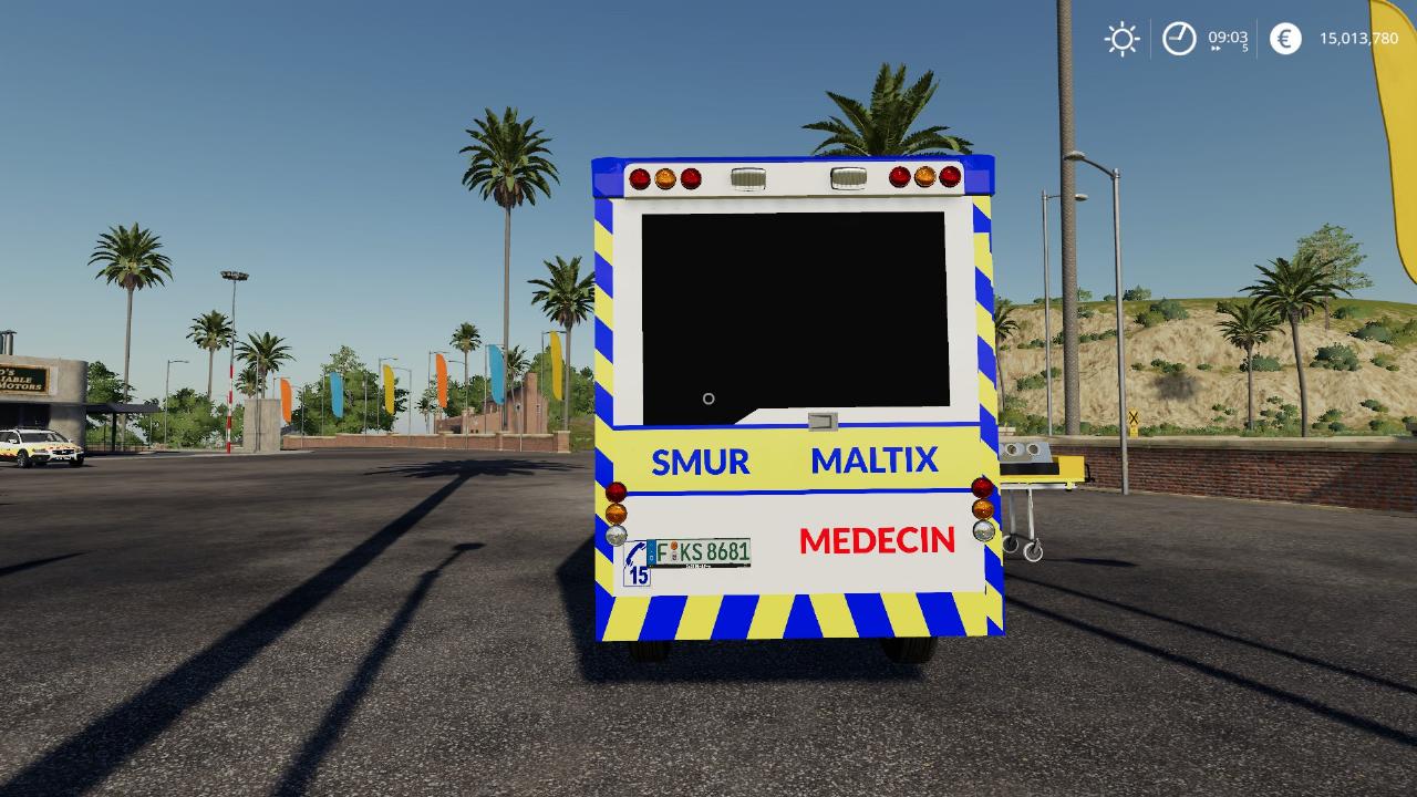 Ambulance de Réanimation SMUR MATLIX AR 02