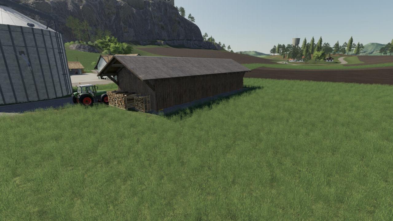 Hangar en bois