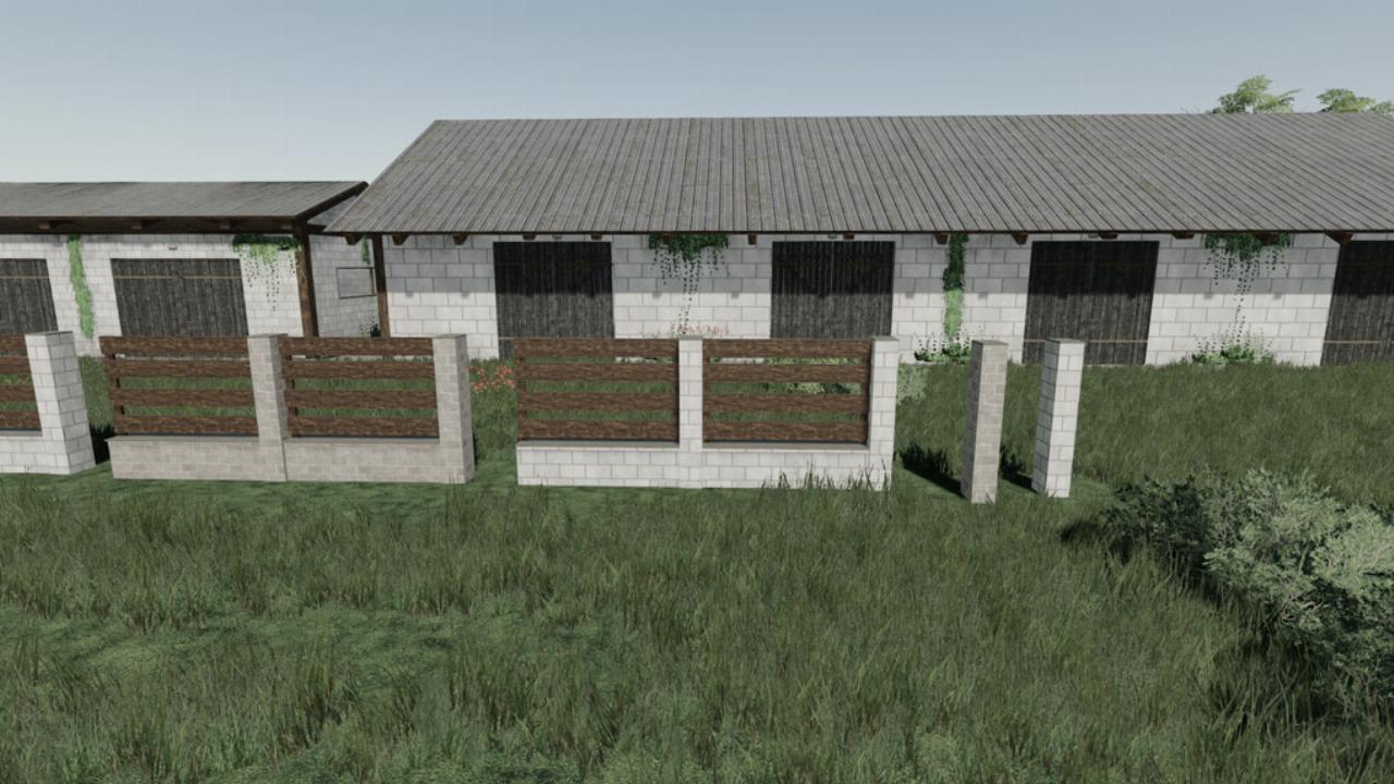 A Modern Package Of Fences And Garages
