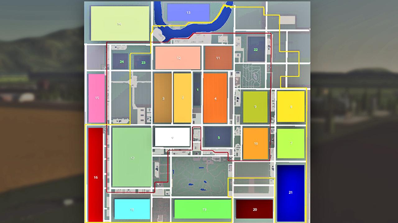 Canadian Production Map