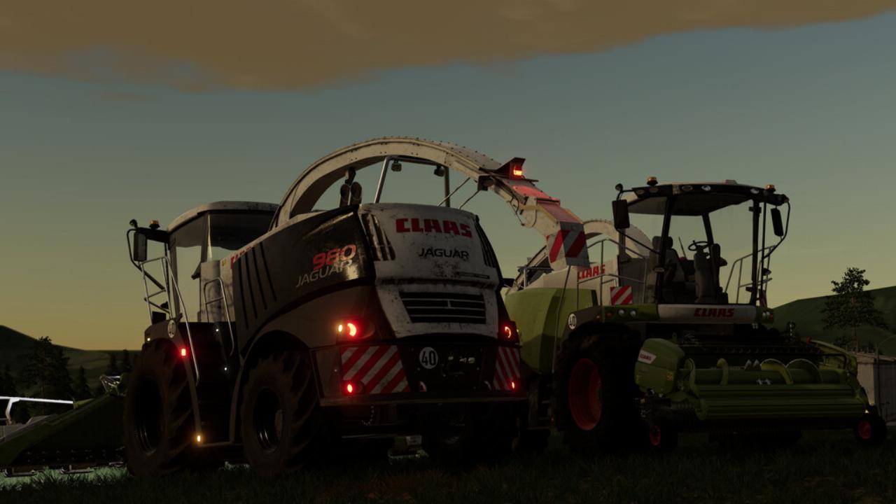 Claas Jaguar 900 Type 496