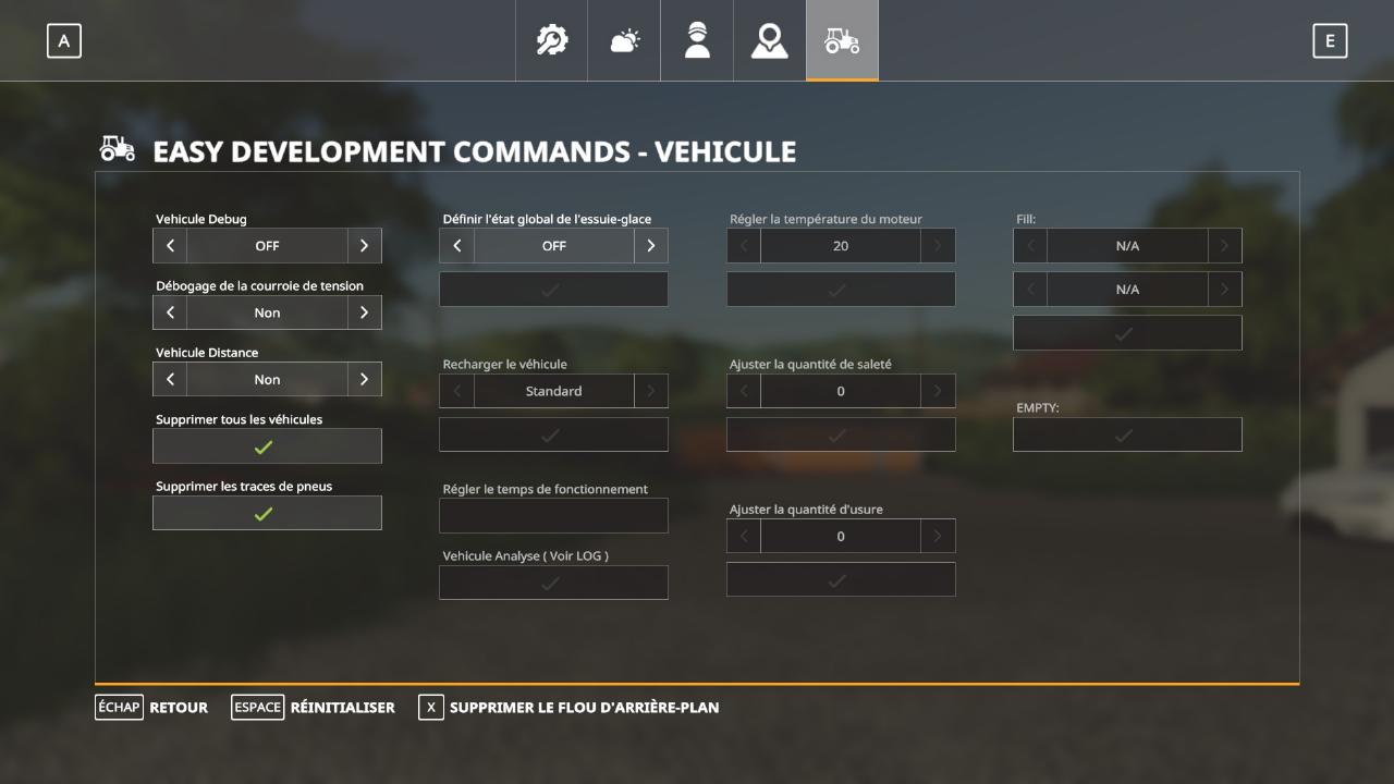 Traduction FR Easy Development Controls 2