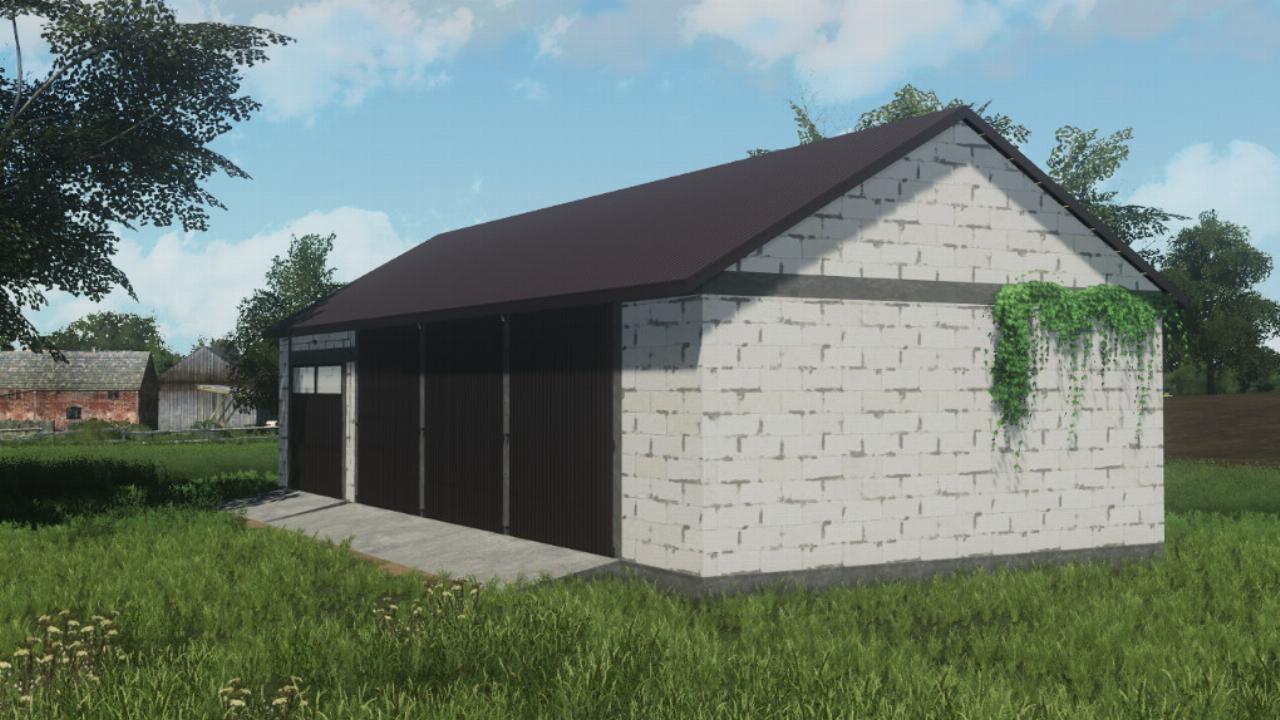 Garage With Workshop