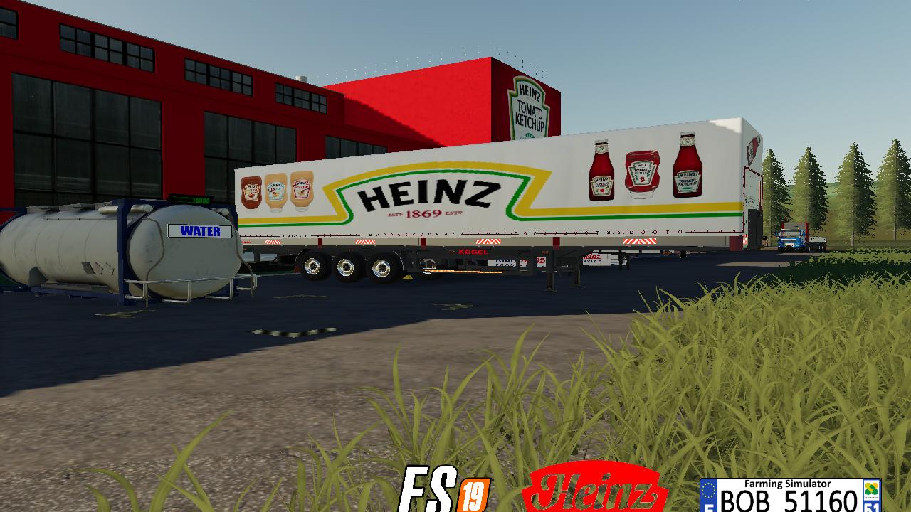 Heinz tomato trailer