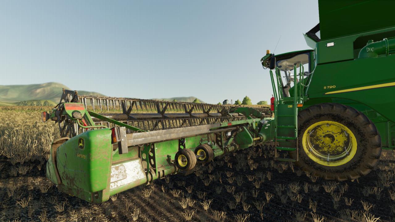 John Deere Draper 645 FD