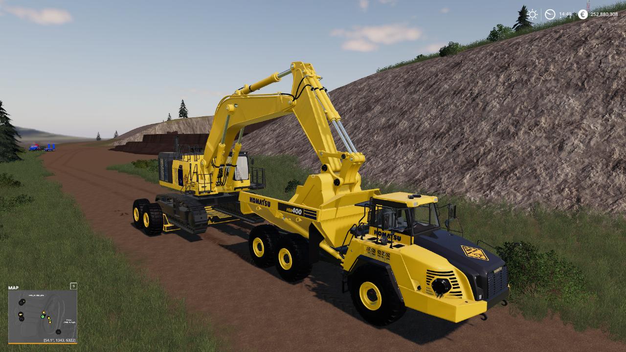 Pack minier Komatsu