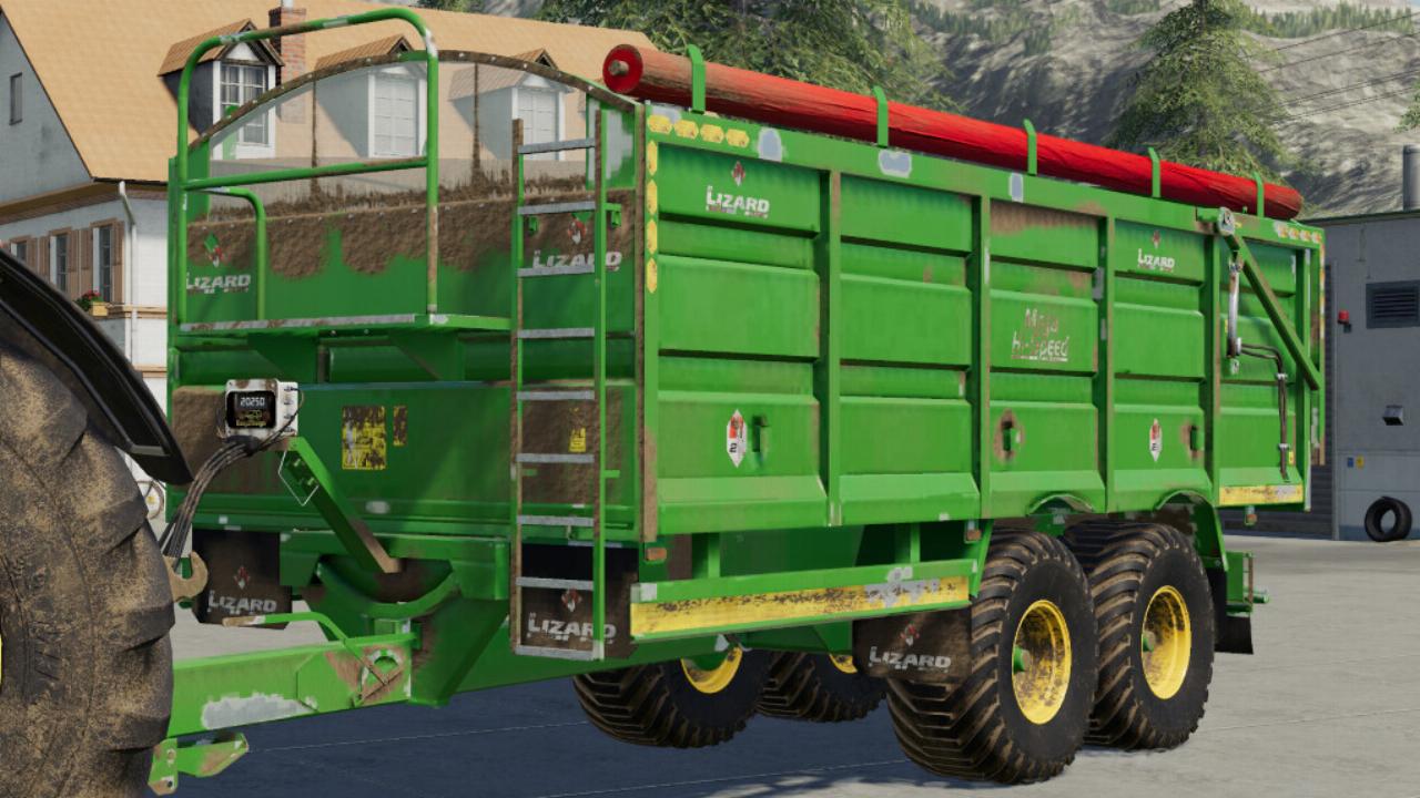 Eidechse 18F Silage Trailer