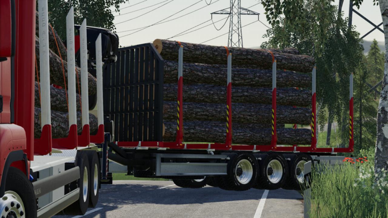 Lizard Short Wood Trailer Pack