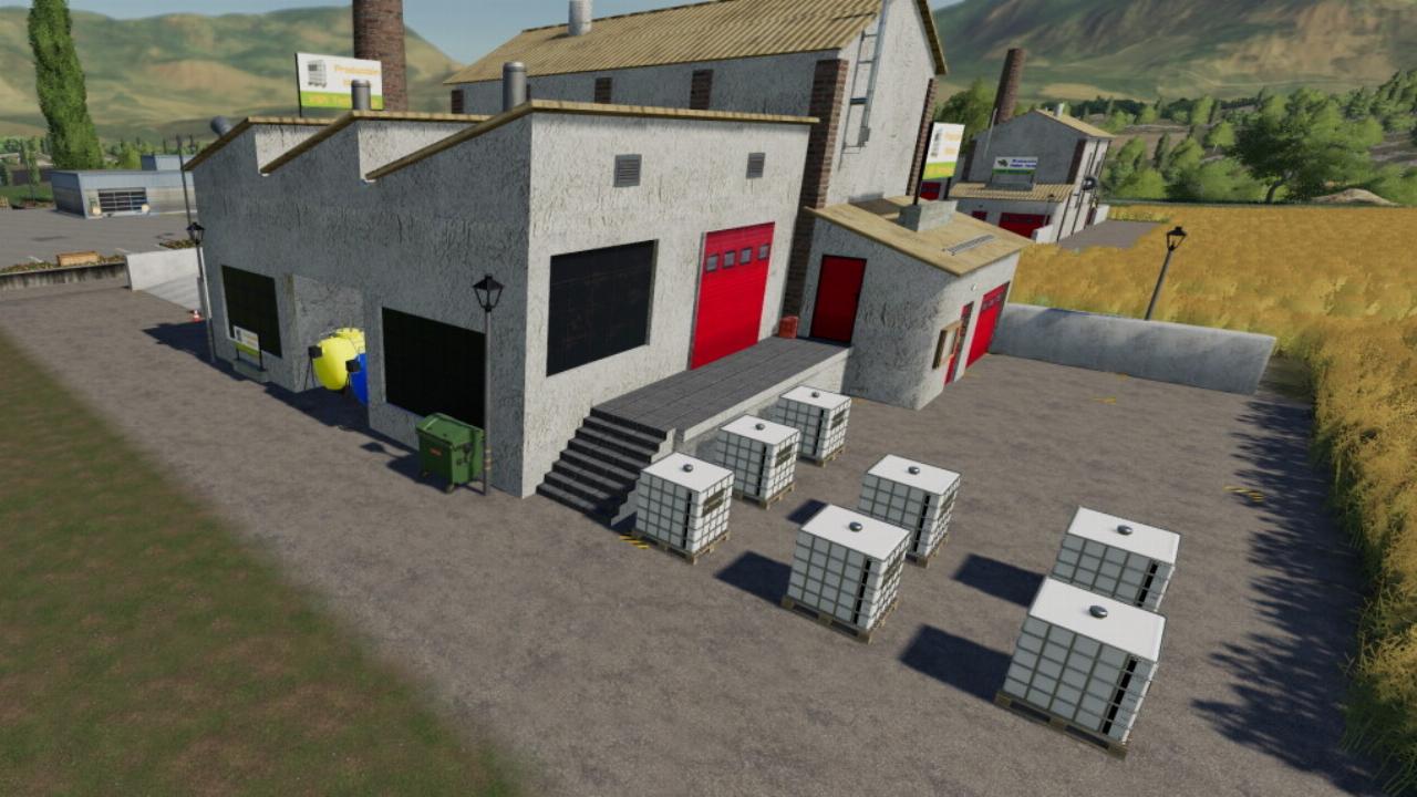 Pack de granulés d'usines à placer
