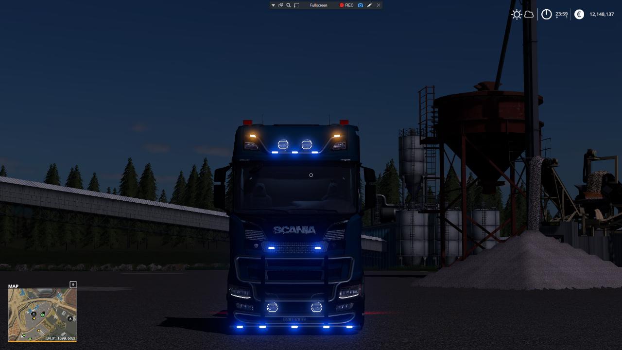 Scania S580 V8 FSMiner's Edit