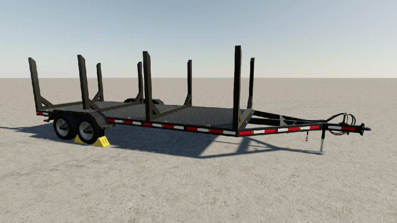 Small Flatbed Trailer With Tipper/Logging Options