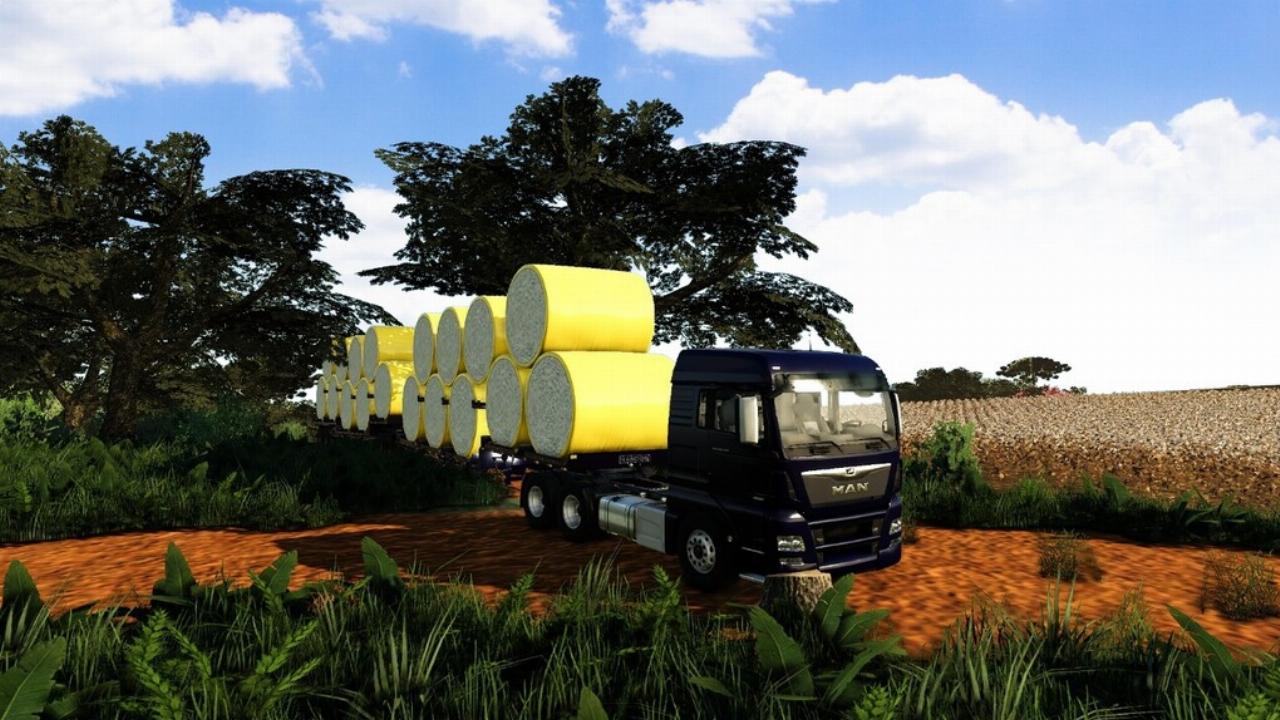 Trailer Bi-train Cotton Bales Autoload