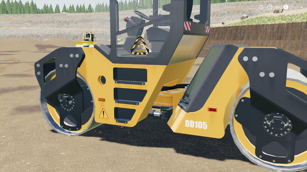 Volvo DD-105 Road Compactor