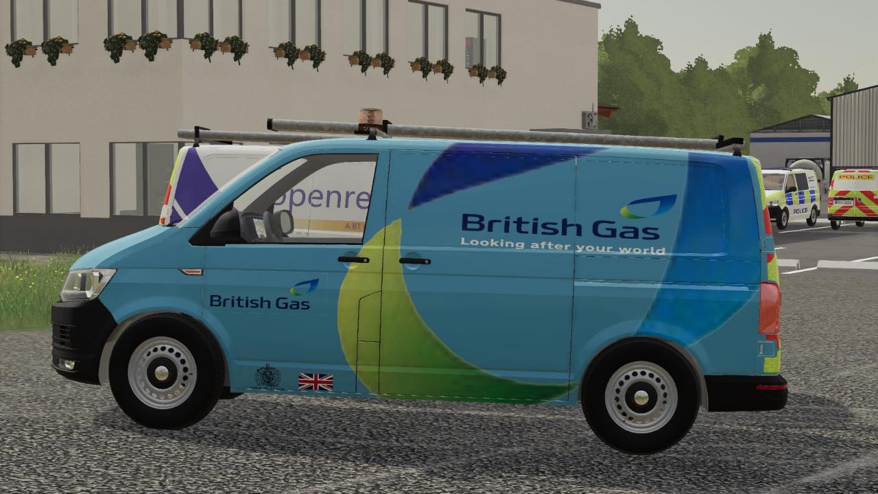 VW T6 UK van skin pack