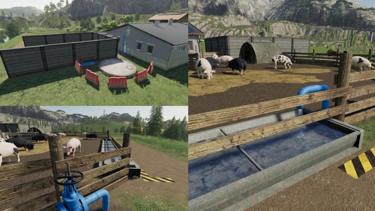 Скрипт на animal simulator. ФС 19 animal Pen Extension. Farming Simulator 19 ферма коров. Кормушка для коров ФС 17. Загоны для животных для ФС 19.