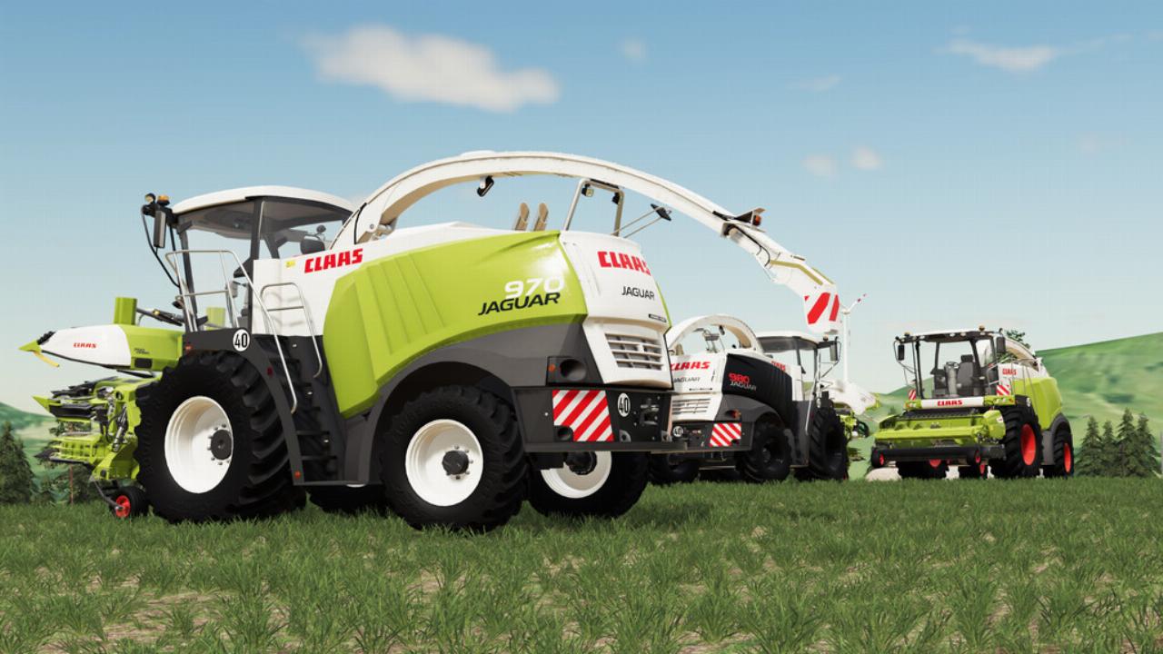 Claas Jaguar 900 Type 496