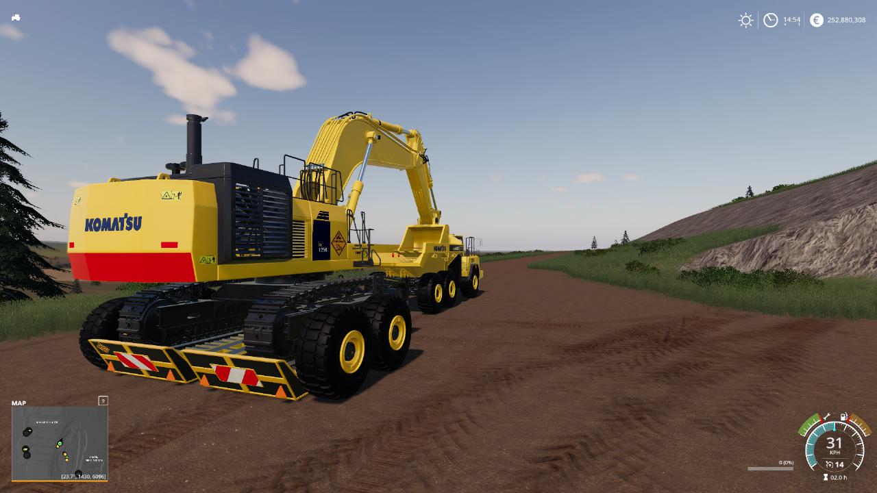 Pack minier Komatsu