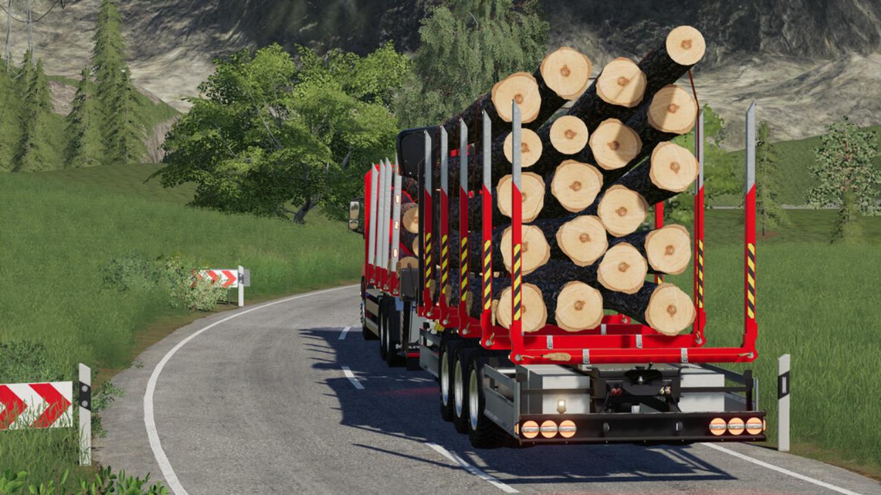 Lizard Short Wood Trailer Pack