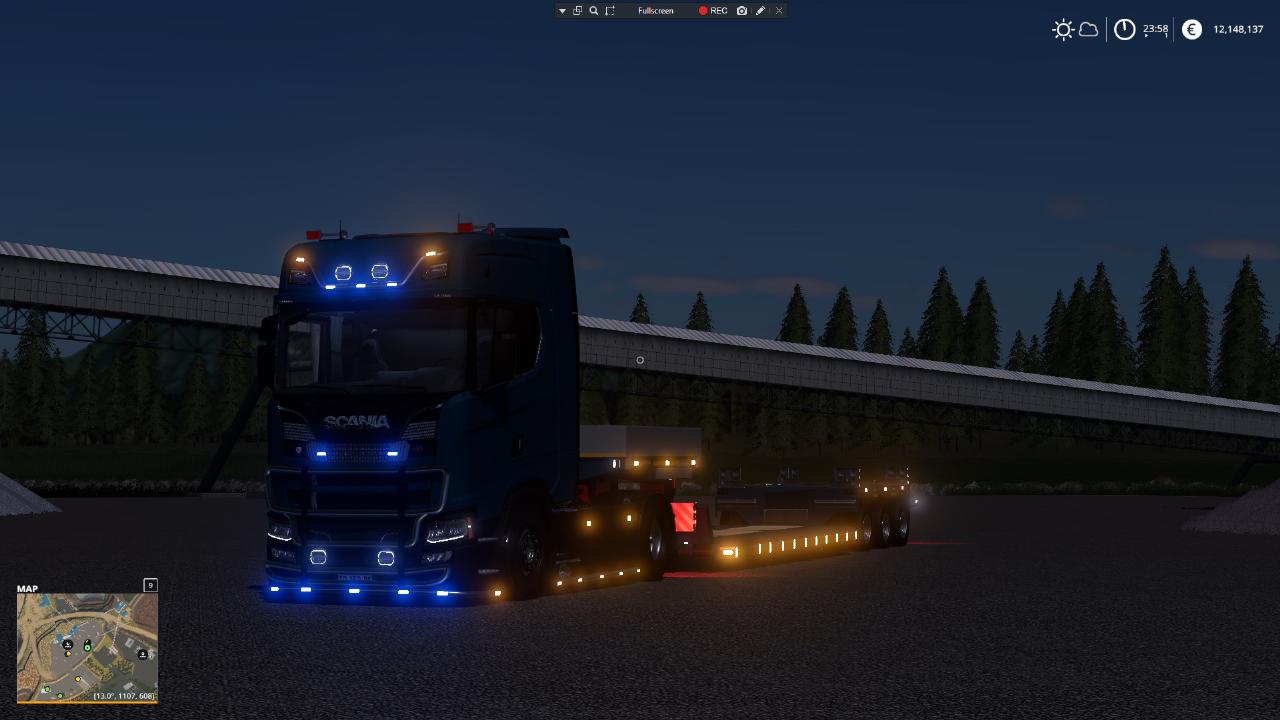 Scania S580 V8 FSMiner's Edit