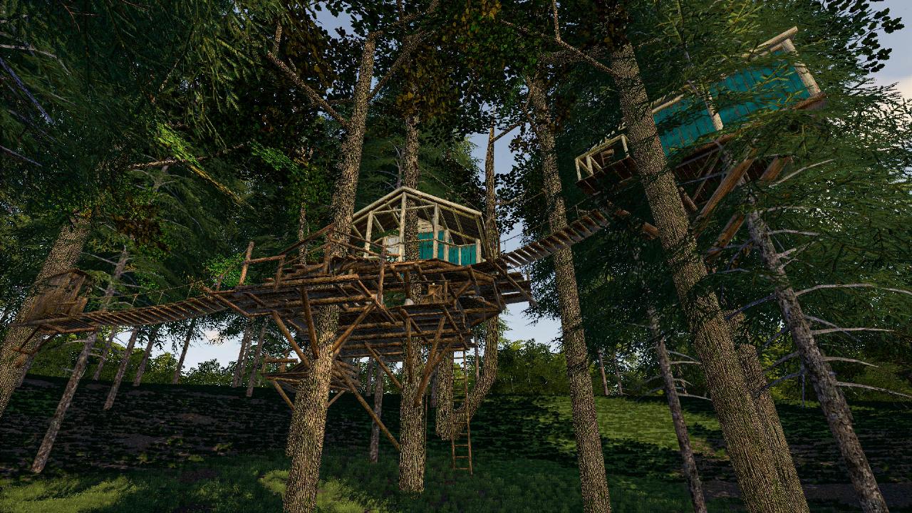 Cabane dans les arbres