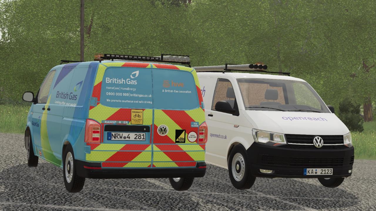 Pack skins fourgon VW T6 UK