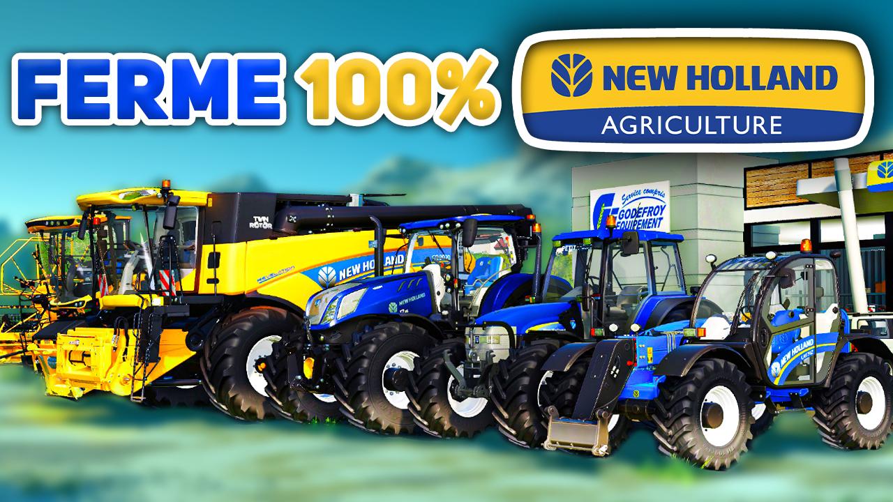 100% New Holland farm