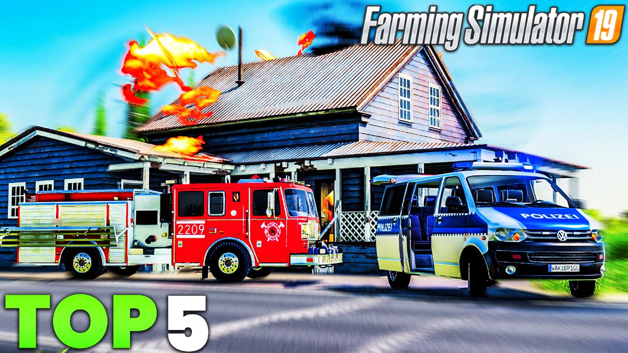 Top 5 mods (police car & fire truck)
