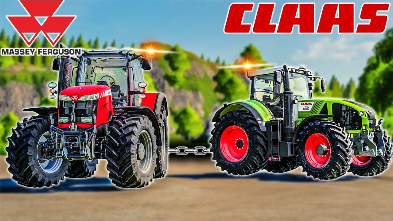 Claas gegen Massey Ferguson