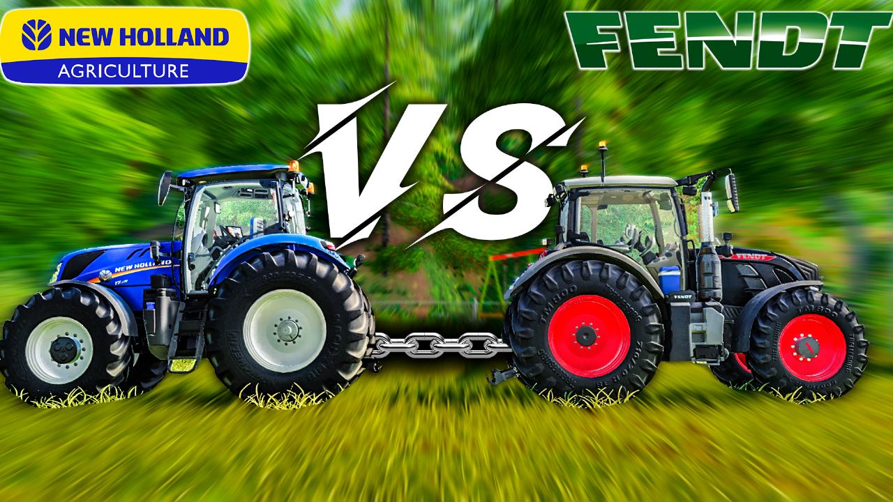 New Holland gegen Fendt (Traktorwettbewerb)