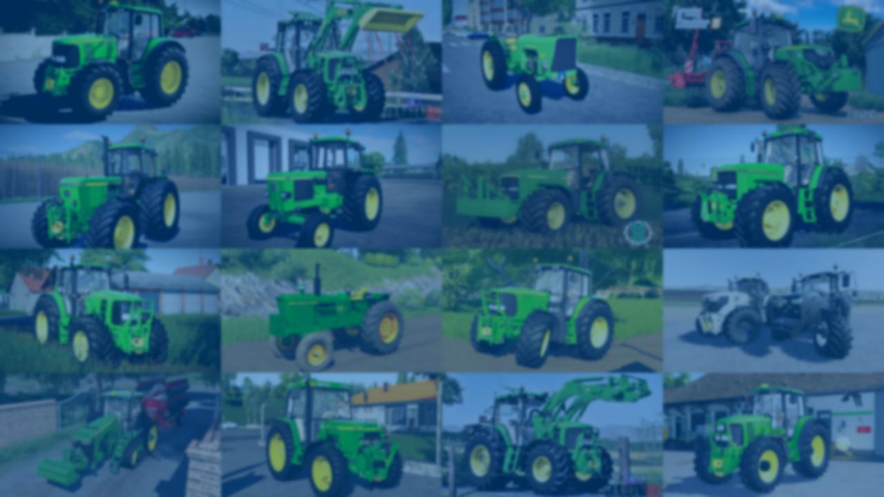 Pack tracteurs John deere