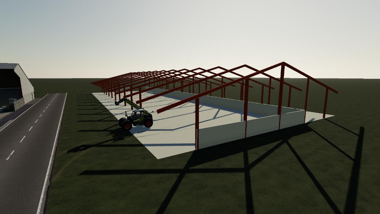 Cow and calf stall