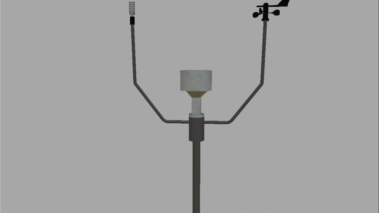 Decorative weather station